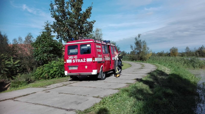 Gmina Markusy. Strażacy ochotnicy od kilku dni w akcji powodziowej. Obejrzyj zdjęcia