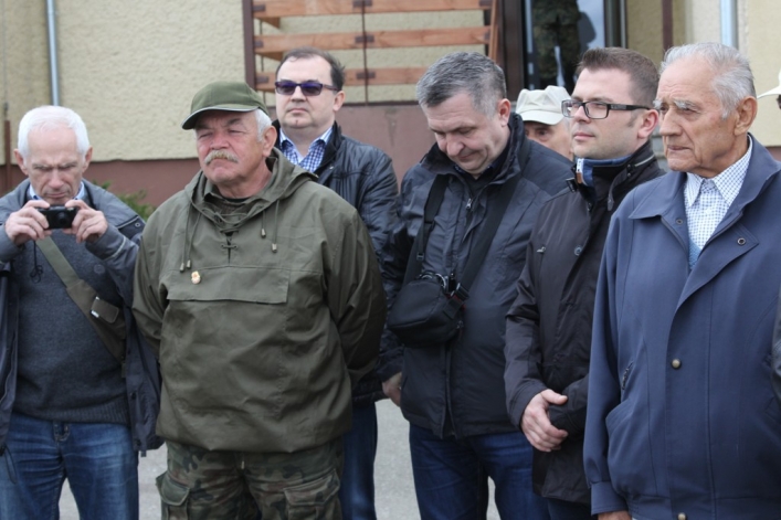 Goście z Elbląga z wizytą na poligonie