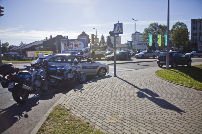 Groźna kolizja w pobliżu Dworca