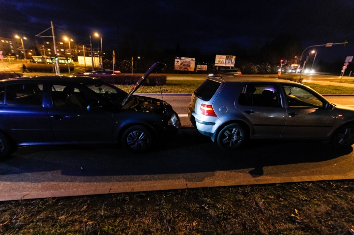 Groźne zderzenie czterech aut na ul. Ogólnej