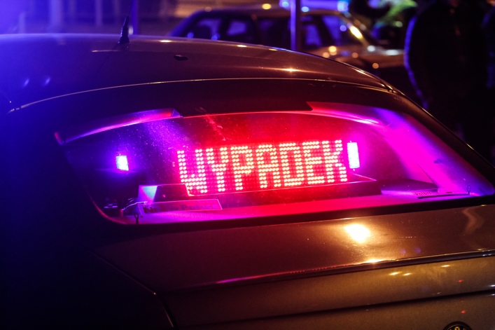 Groźne zderzenie czterech aut na ul. Ogólnej