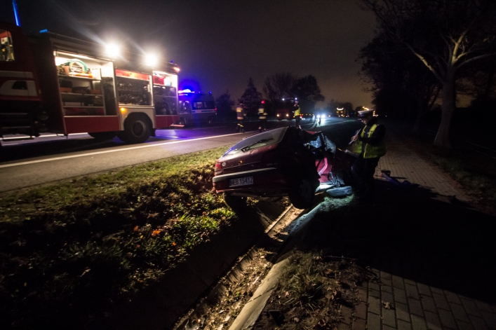 Groźne zderzenie na siódemce. Cztery osoby w szpitalu