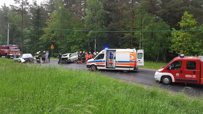 Groźny wypadek na DW513, pomiędzy Ornetą a Mingajnam