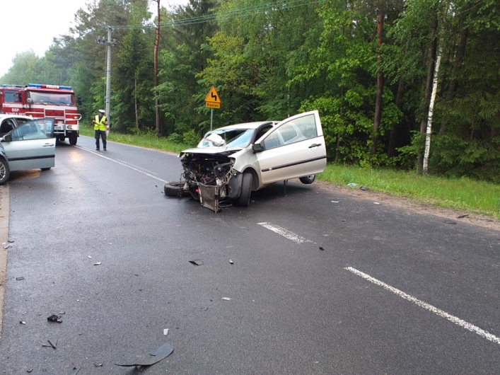 Groźny wypadek na DW513, pomiędzy Ornetą a Mingajnam