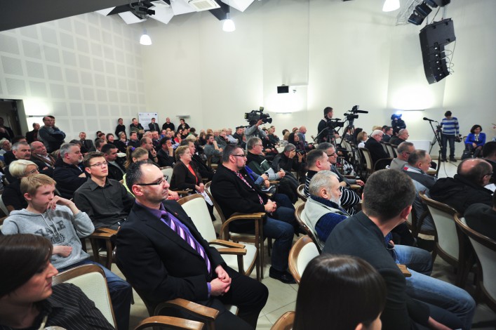 Grzegorz Nowaczyk podsumował dwa lata kadencji. Mieszkańcy pytali, prezydent odpowiadał