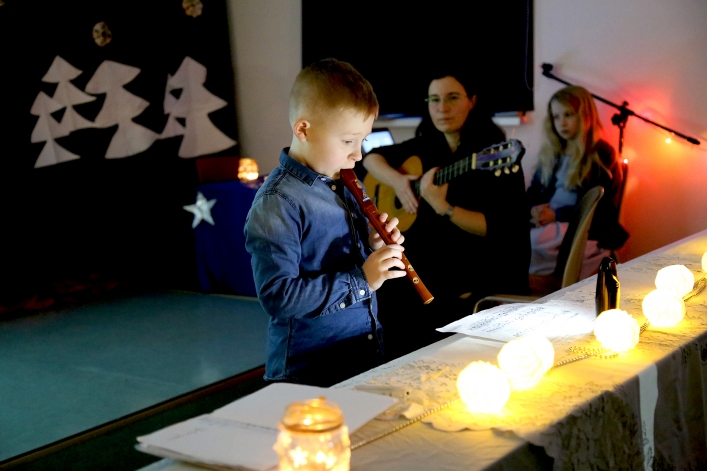 II Koncert zimowy w Akademickiej Szkole Podstawowej w Elblągu
