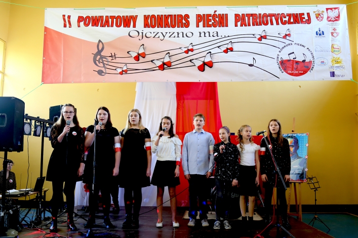 II Powiatowy Konkurs Pieśni Patriotycznej w Szkole Podstawowej nr 23 w Elblągu