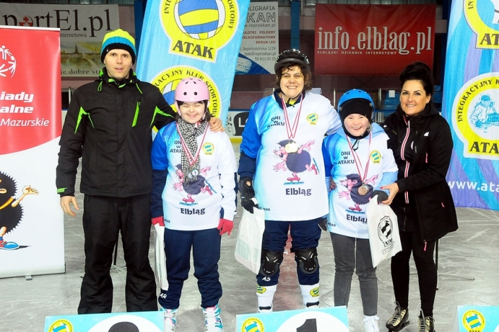 II Regionalny Warmińsko-Mazurski Mityng Olimpiad Specjalnych w Łyżwiarstwie Szybkim
