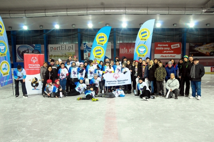 II Regionalny Warmińsko-Mazurski Mityng Olimpiad Specjalnych w Łyżwiarstwie Szybkim