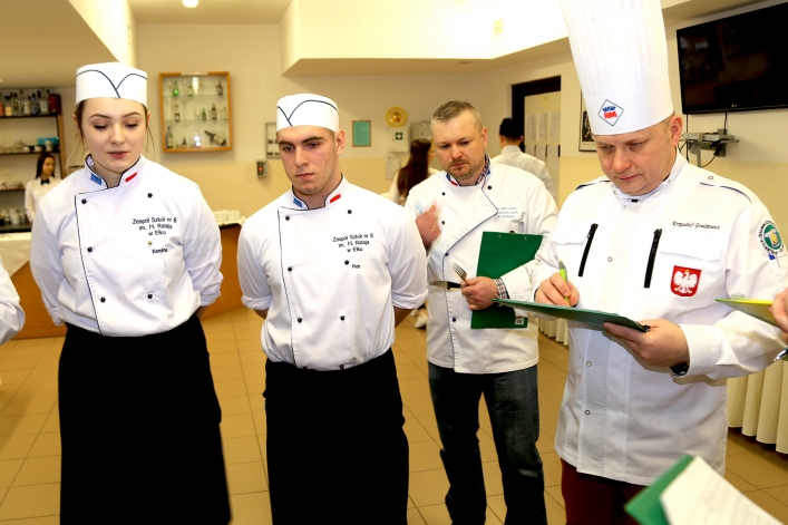 III Ogólnopolski Konkurs Kulinarny Black Box w Zespole Szkół Gospodarczych w Elblągu