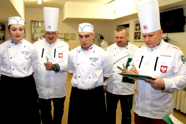 III Ogólnopolski Konkurs Kulinarny Black Box w Zespole Szkół Gospodarczych w Elblągu