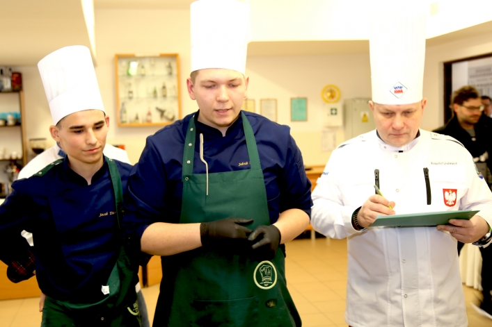 III Ogólnopolski Konkurs Kulinarny Black Box w Zespole Szkół Gospodarczych w Elblągu