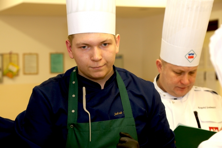 III Ogólnopolski Konkurs Kulinarny Black Box w Zespole Szkół Gospodarczych w Elblągu