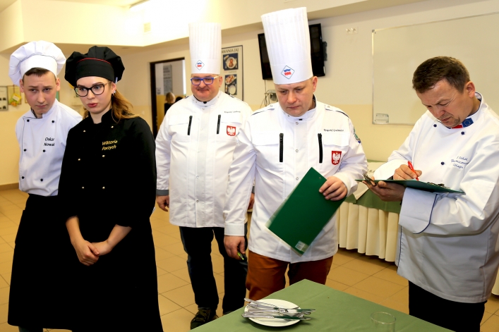 III Ogólnopolski Konkurs Kulinarny Black Box w Zespole Szkół Gospodarczych w Elblągu