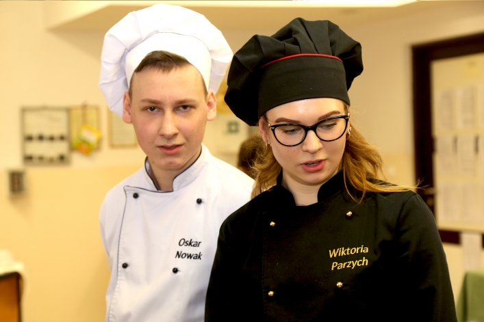 III Ogólnopolski Konkurs Kulinarny Black Box w Zespole Szkół Gospodarczych w Elblągu