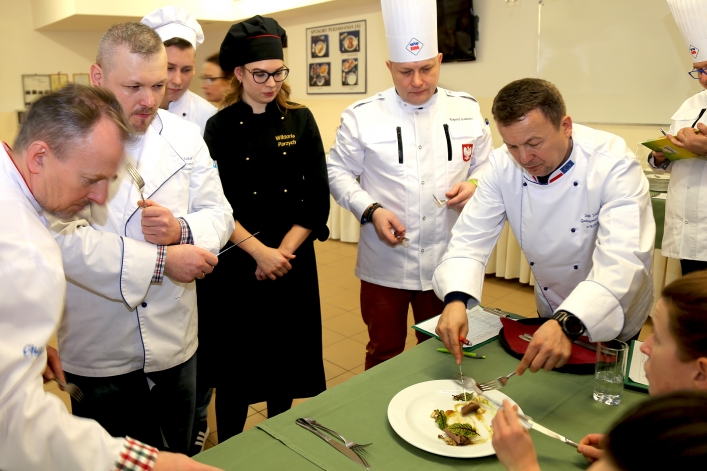 III Ogólnopolski Konkurs Kulinarny Black Box w Zespole Szkół Gospodarczych w Elblągu