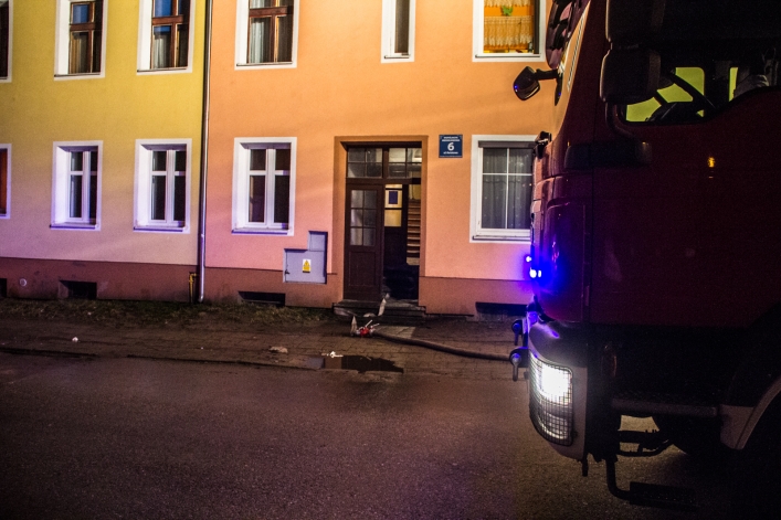 Interwencja strażaków na ulicy Kwiatowej. Zapaliła się sadza w kominie