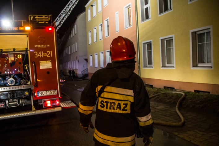Interwencja strażaków na ulicy Kwiatowej. Zapaliła się sadza w kominie