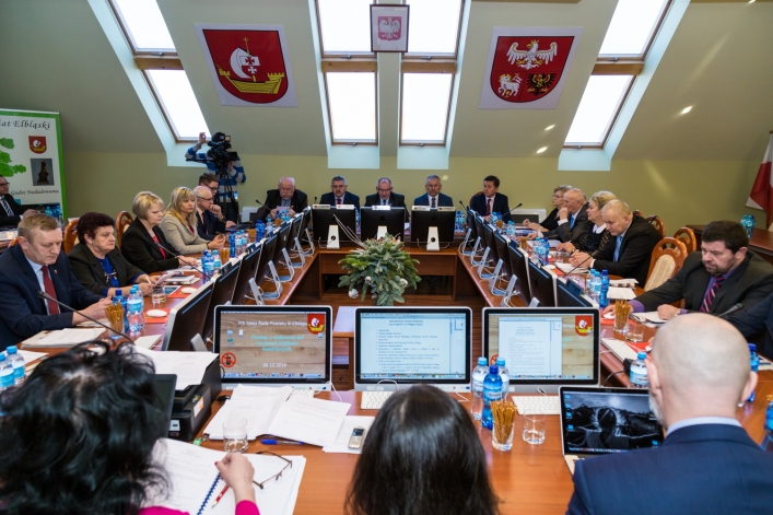 Jak jeden mąż za budżetem powiatu elbląskiego 