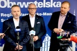 Jarosław Wałęsa i Jacek Protas w Elblągu. Chcą przywrócenia małego ruchu granicznego (MRG)
