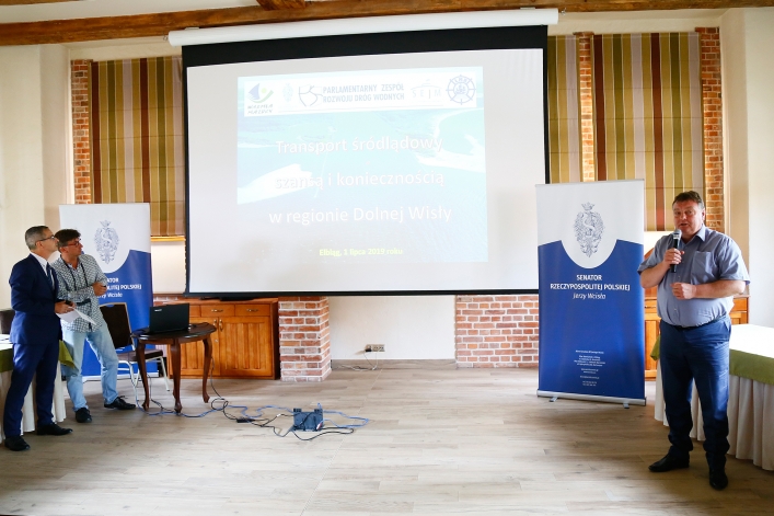Konferencja Parlamentarnego Zespołu Rozwoju Dróg Wodnych pt. „Transport śródlądowy szansą i koniecznością w regionie Dolnej Wisły”