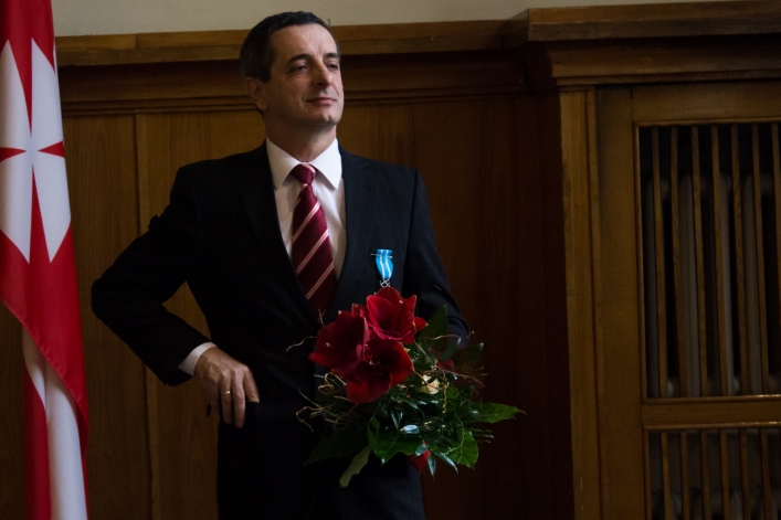 Jerzy Wcisła został odznaczony Krzyżem Pro Mari Nostro