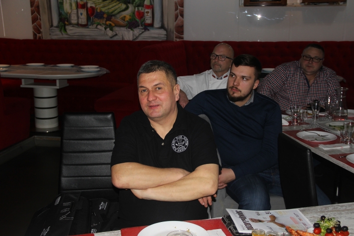 Jubileuszowe spotkanie Elbląskiego Klubu Szefów Kuchni w Restauracji Amore Mio