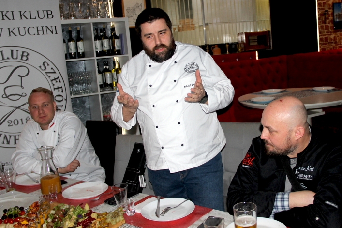 Jubileuszowe spotkanie Elbląskiego Klubu Szefów Kuchni w Restauracji Amore Mio