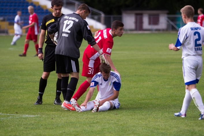 Juniorzy Olimpii przegrywają z Wisłą Puławy