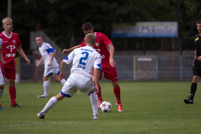 Juniorzy Olimpii przegrywają z Wisłą Puławy
