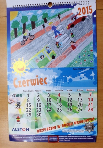 Kalendarz policyjny na 2015 rok