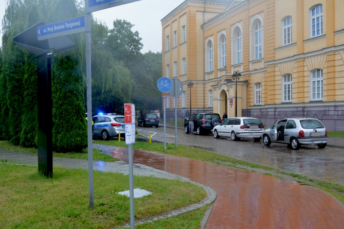 Karambol na ulicy Pocztowej (+ zdjęcia)