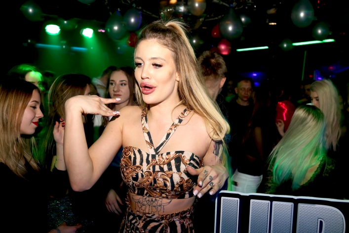 Klaudia i Pedro z Warsaw Shore w klubie Epoca. Tak bawili się elblążanie