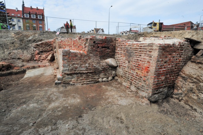 Kolejna pozostałość po dawnym bastionie na drodze 503