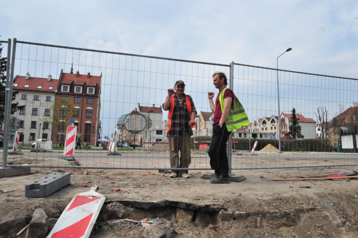 Kolejna pozostałość po dawnym bastionie na drodze 503