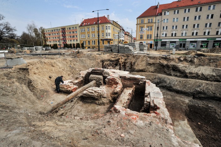 Kolejna pozostałość po dawnym bastionie na drodze 503