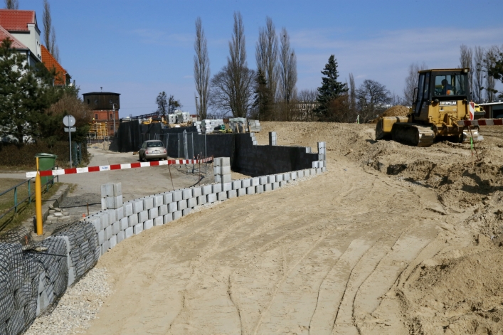 Kolejne rondo w Elblągu. Zobacz jak zmienia się Lotnicza