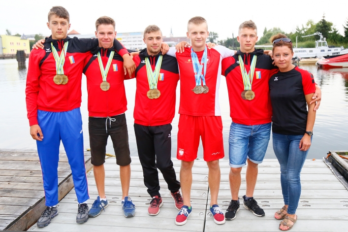 Kolejny wielki sukces elbląskich kajakarzy. Wywalczyli aż 6 medali na mistrzostwach Polski!