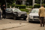Kolizja drogowa na ulicy Robotniczej