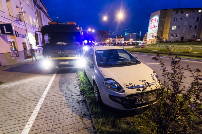 Kolizja na Dąbka. Dwie osoby w szpitalu