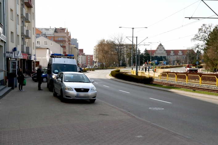 Kolizja na Grobli św. Jerzego