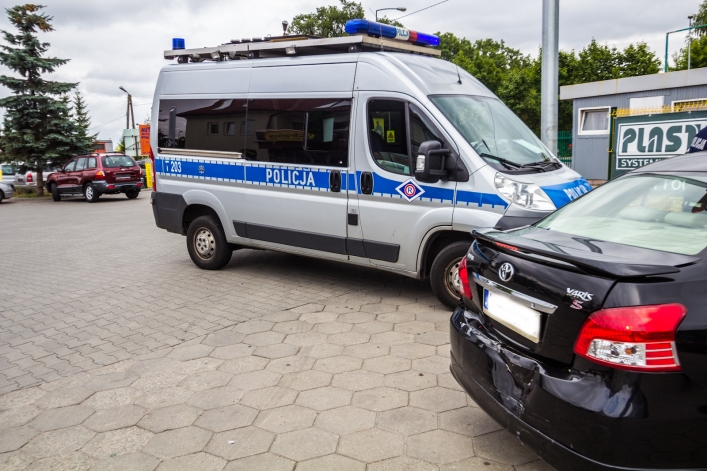 Kolizja na moście Tysiąclecia z udziałem trzech aut