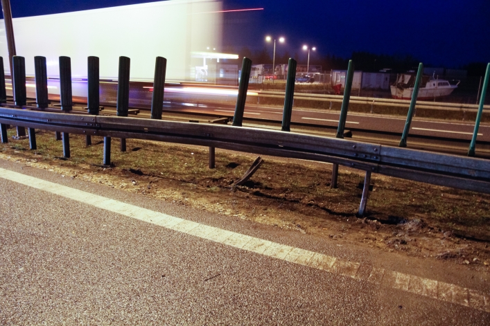 Kolizja na obwodnicy Elbląga. Ruch w kierunku Gdańska wahadłowy