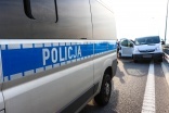 Kolizja na obwodnicy, policjanci apelują o ostrożność