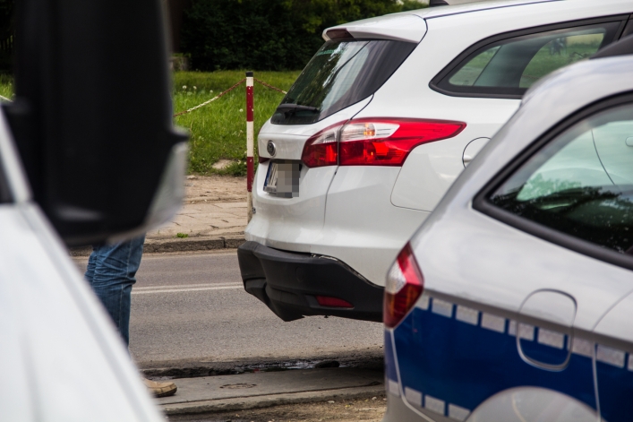 Kolizja na ulicy Sienkiewicza. Ucierpiało małe dziecko