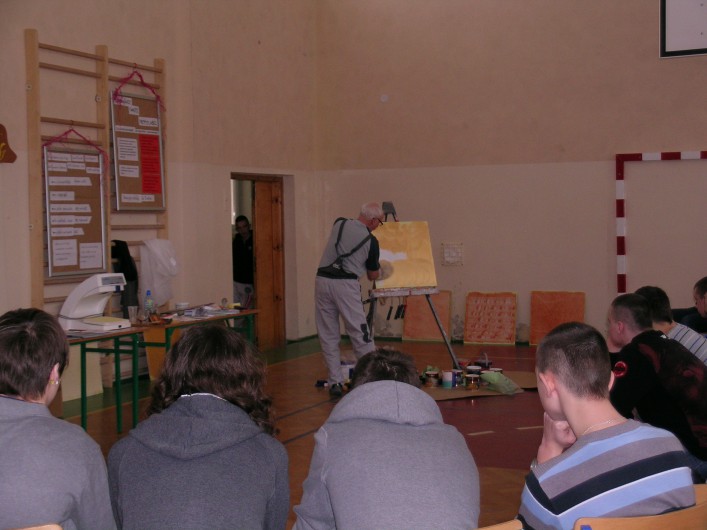Kolor w budownictwie i techniki dekoracyjne. Uczniowie wzięli udział w szkoleniu