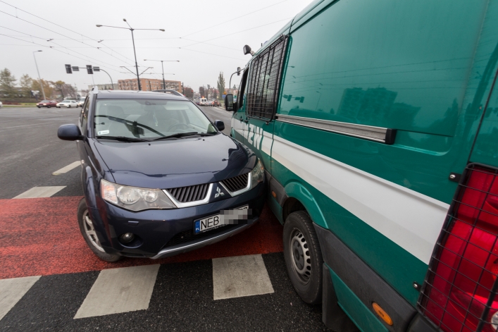 Kompletnie pijany uderzył w Żandarmerię Wojskową