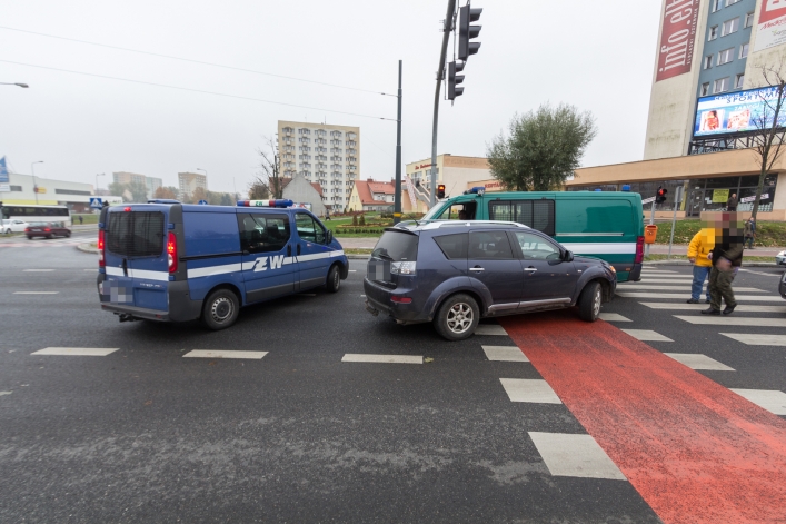 Kompletnie pijany uderzył w Żandarmerię Wojskową
