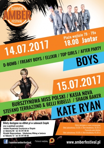 [Konkurs!] Summer Amber Festival 2017, Bilety już do kupienia!