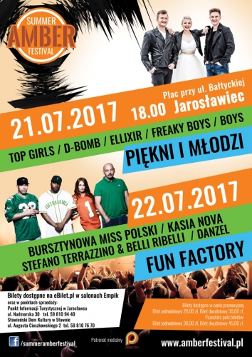 [Konkurs!] Summer Amber Festival 2017, Bilety już do kupienia!